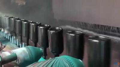 Cor de revestimento de garrafa de vidro