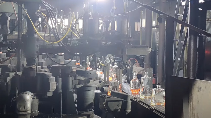 Equipamento de produção automático da garrafa de vidro 8S RSG