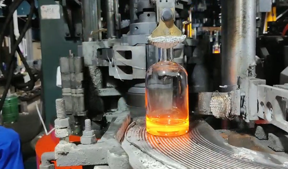 Como a garrafa de vidro de fabricação RSG