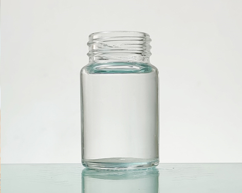 Frascos de vidro de mel branco de design agradável 150ml