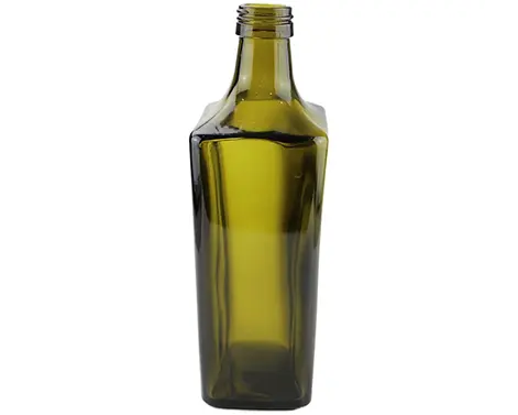 Garrafa de azeite de vidro vazia de qualidade de 750ml