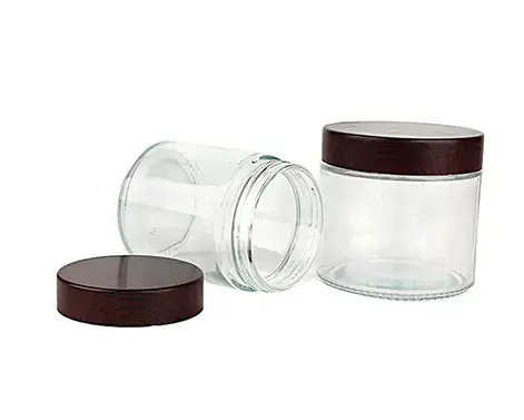 Frasco de vidro de farinha de Flint 150ml