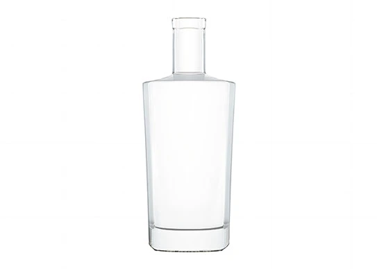Garrafas de Destilaria Extra Flint Vidro Nice 750ml Quadrado