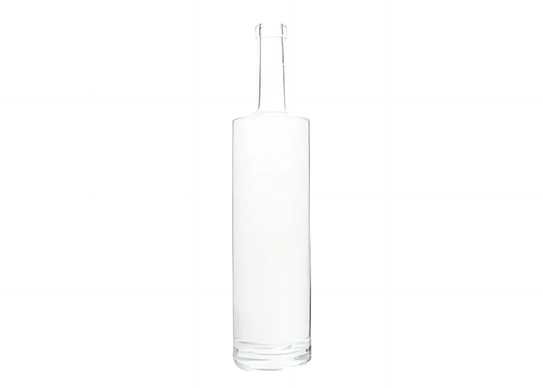 Garrafa de vidro de design requintado, ombro plano 750ml garrafa de tequila