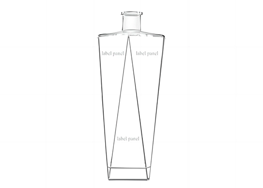 hexagonal glass bottles use