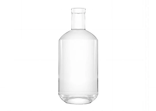 Garrafas de vidro de design novo 75cl Garrafas de Gin Venda quente Garrafas de licor