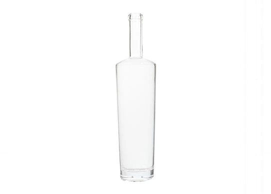 Garrafas de vidro premium T-Cork Acabamento Rodada Base grossa 750ml Garrafas de Licor