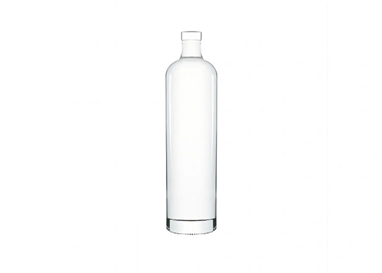 Garrafa de álcool cilindro alta Super Flint acabamento de plugue de garrafa de vidro
