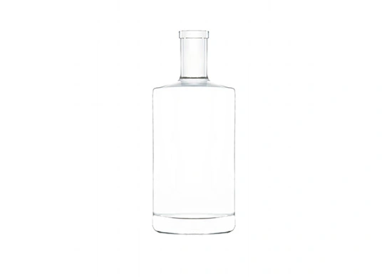 Garrafa de vidro espírito 70cl ombro plana garrafa de Tequila Gin