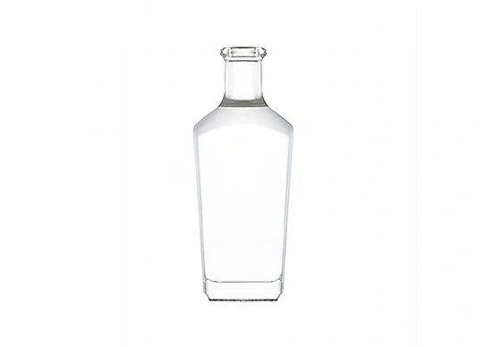 Garrafa de licor por atacado garrafa vazia de 700ml quadrada embalagem de rum de gin