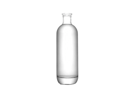 Garrafa de licor embalagem 700ml garrafa de vidro redonda
