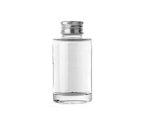50ml de garrafa de licor de vidro de vodka superior de parafuso de queijo
