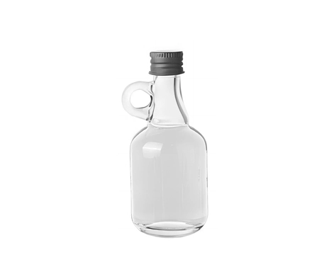Garrafa de licor pequena e vazia de 50ml para vodka Gin Tequila com GPI