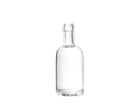 Melhor venda de 50ml garrafa de topo de parafuso de fundo grosso ersatile para vários licores com estoque disponível
