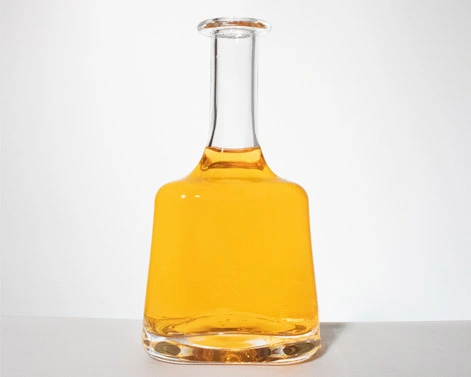 Pescoço longo moda garrafas de vidro de luxo para embalagem de licor